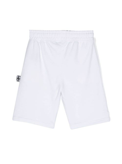 Bermuda bambino sportivo RICHMOND Junior | RBP24006BEDHWHITE